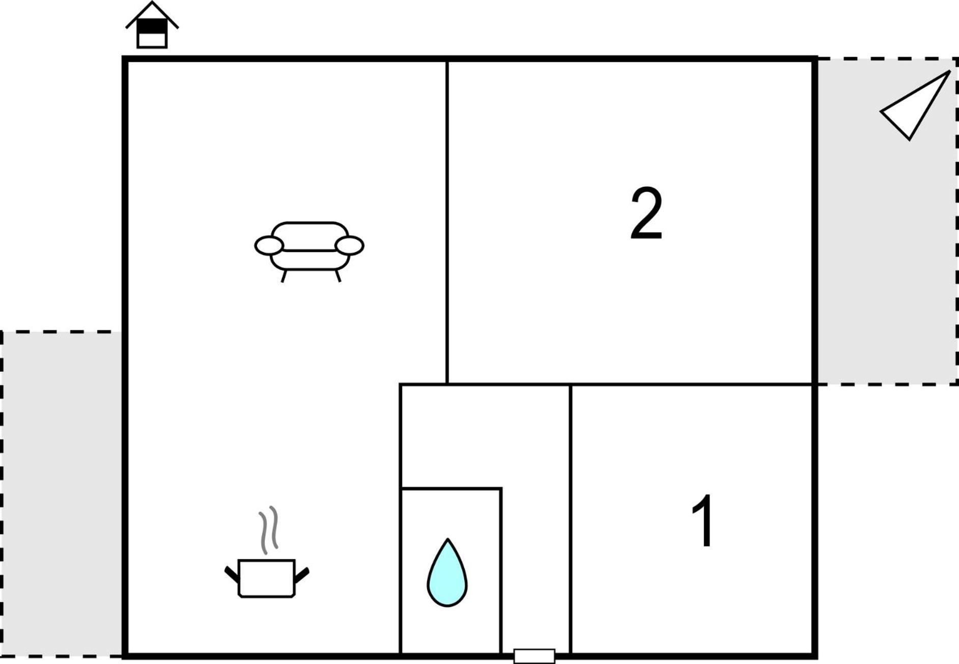 Nice Apartment In Krk With Wifi Рисика Экстерьер фото